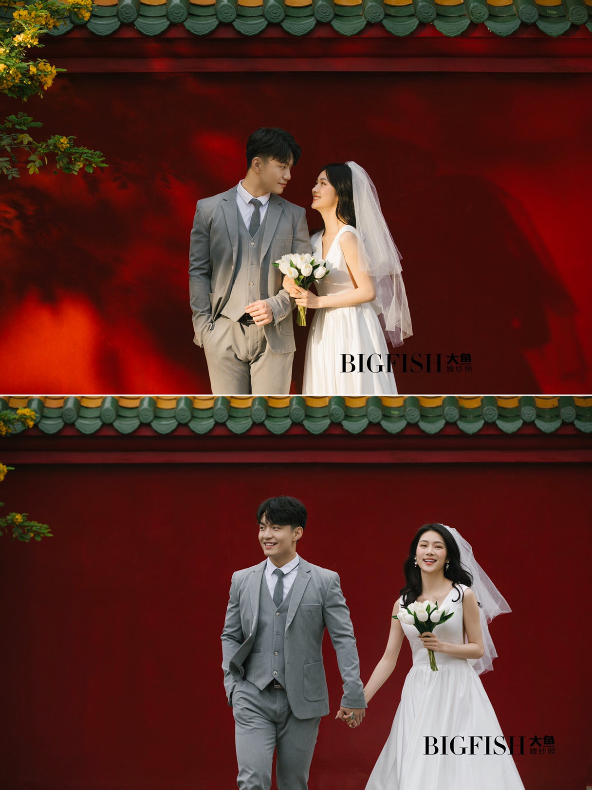 南宁本地性价比婚纱照 内外景婚纱照