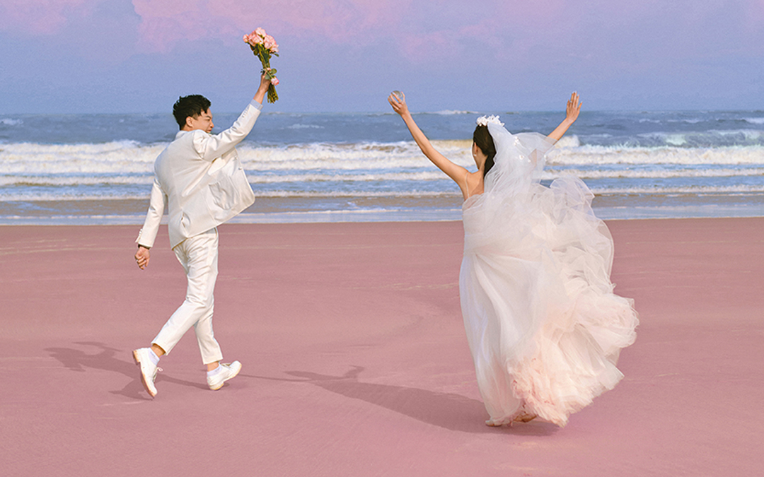 【打卡昆明景点】纪实风浪漫海景系列婚纱摄影