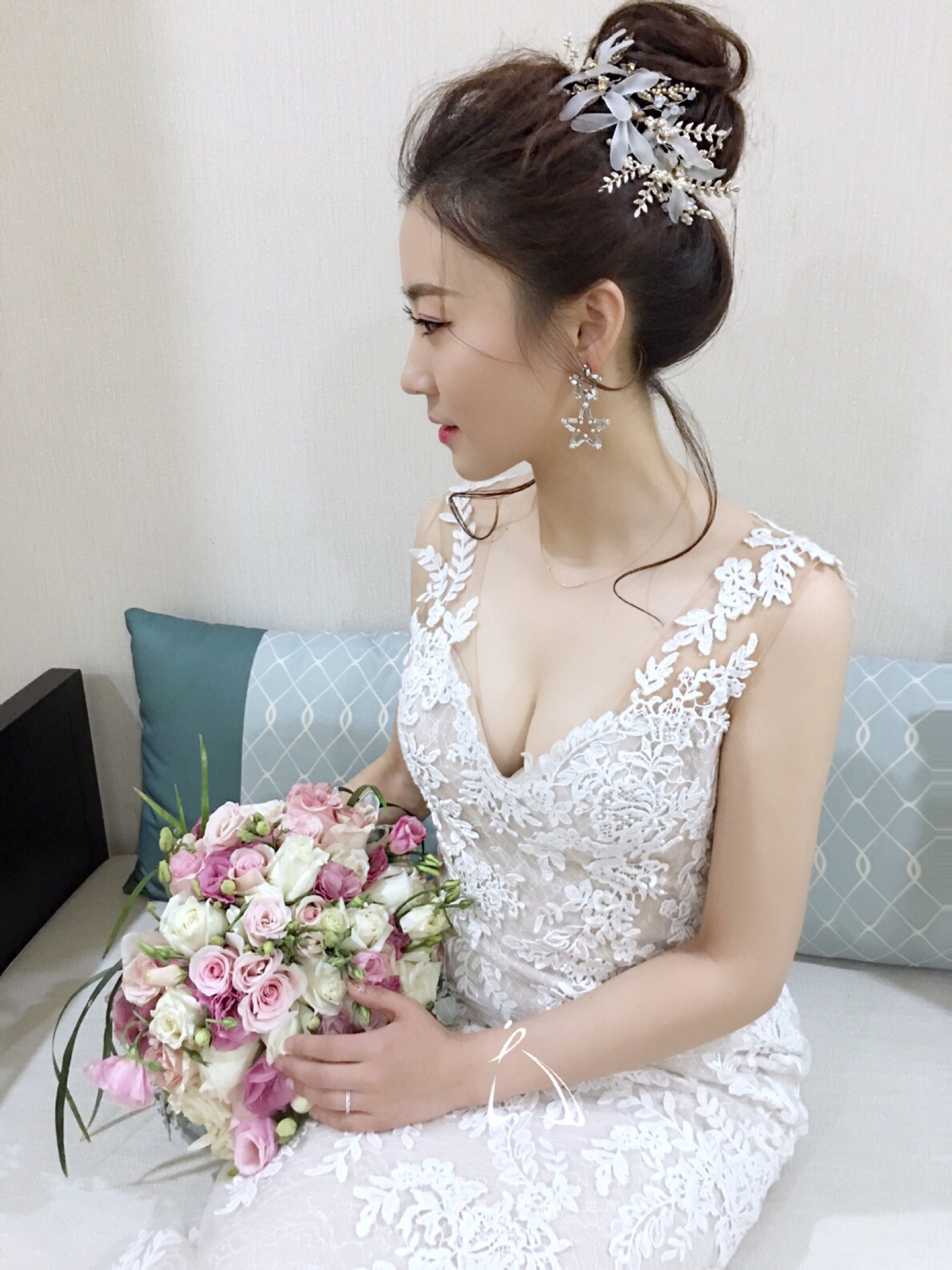 金晨婚纱照_汪东城和金晨的婚纱照