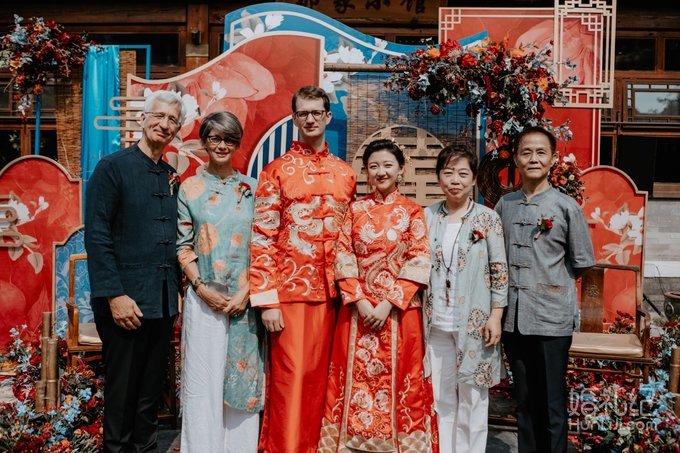 北京四合院，和法国老公的中式婚礼