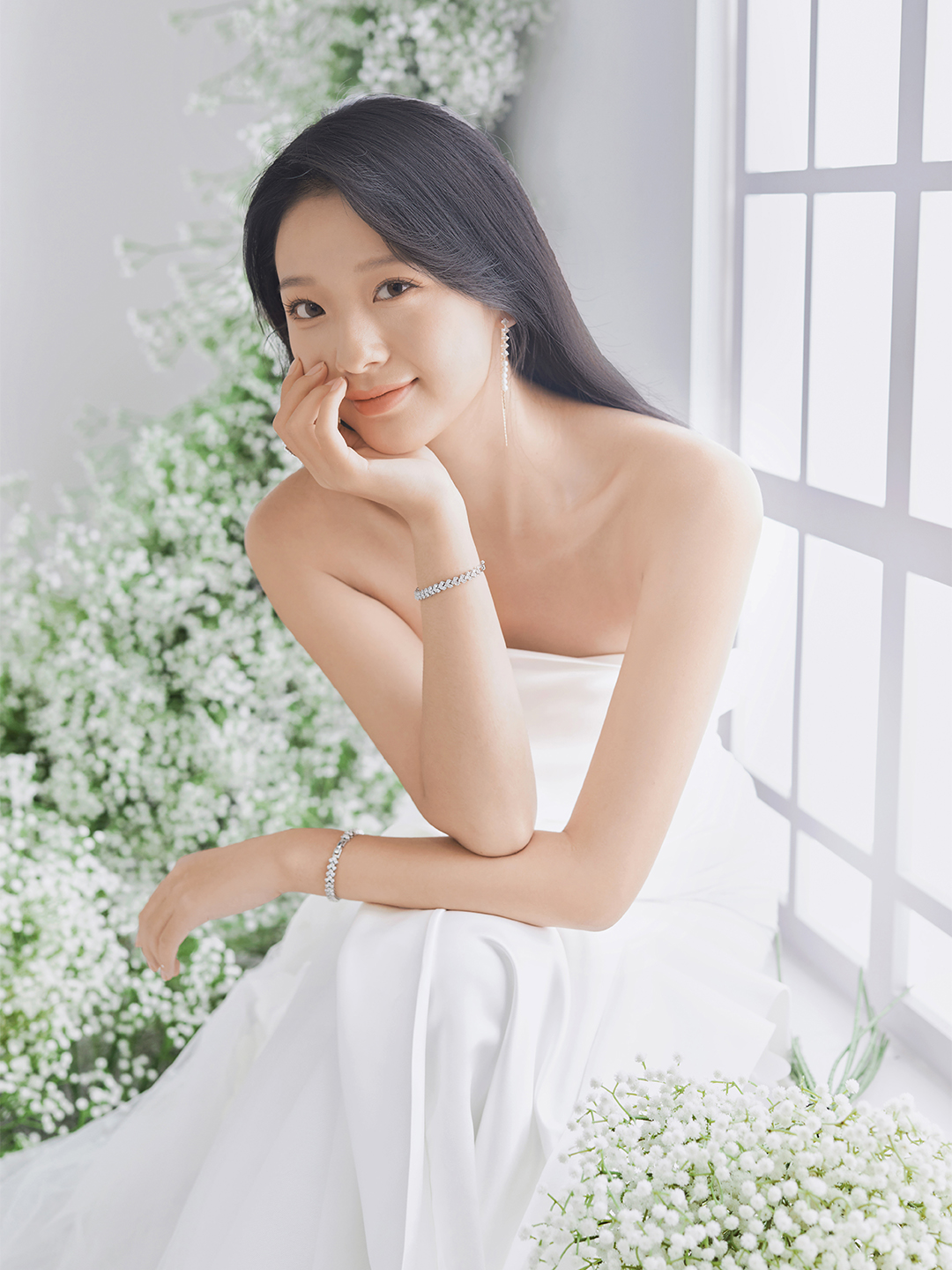 超温馨的室内婚纱照送给我喜欢的你