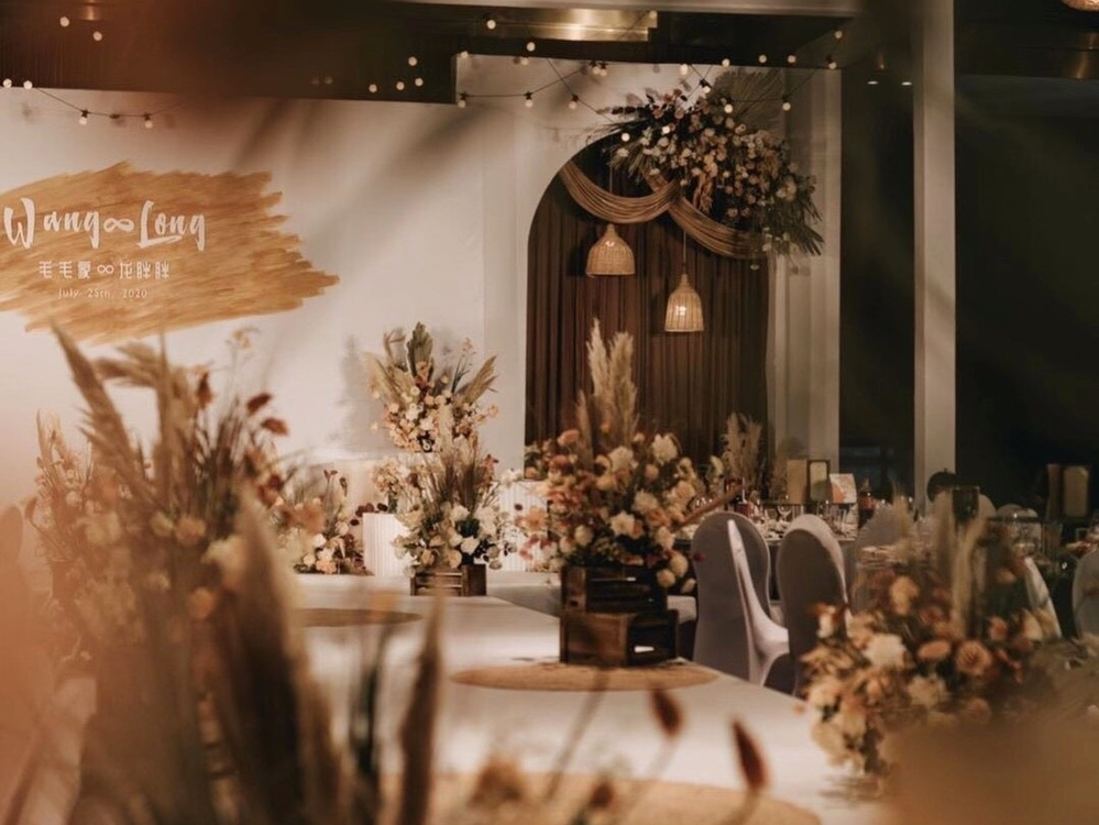 2021简约复古焦糖色/小众婚礼/麦睿时代
