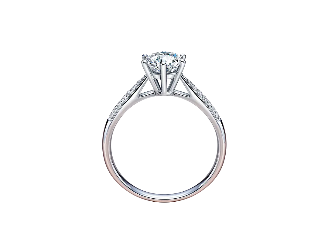 DR FOREVER系列六爪奢华款求婚钻戒