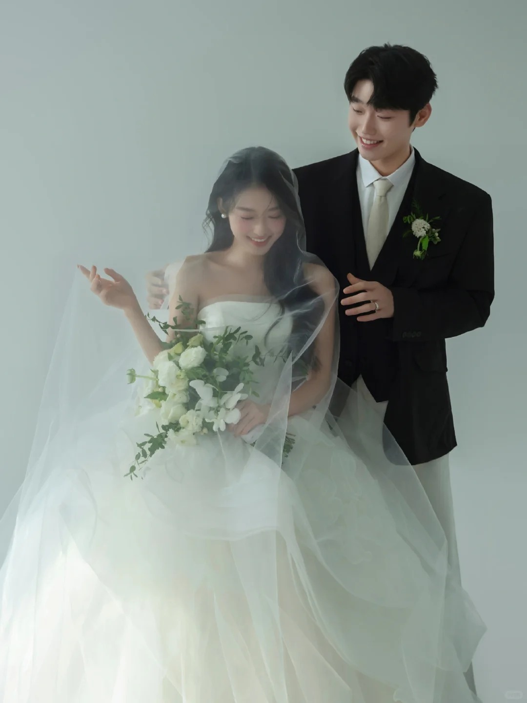 简约婚纱照