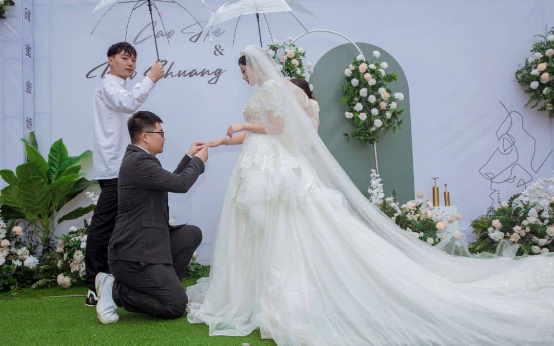白綠色婚禮系列