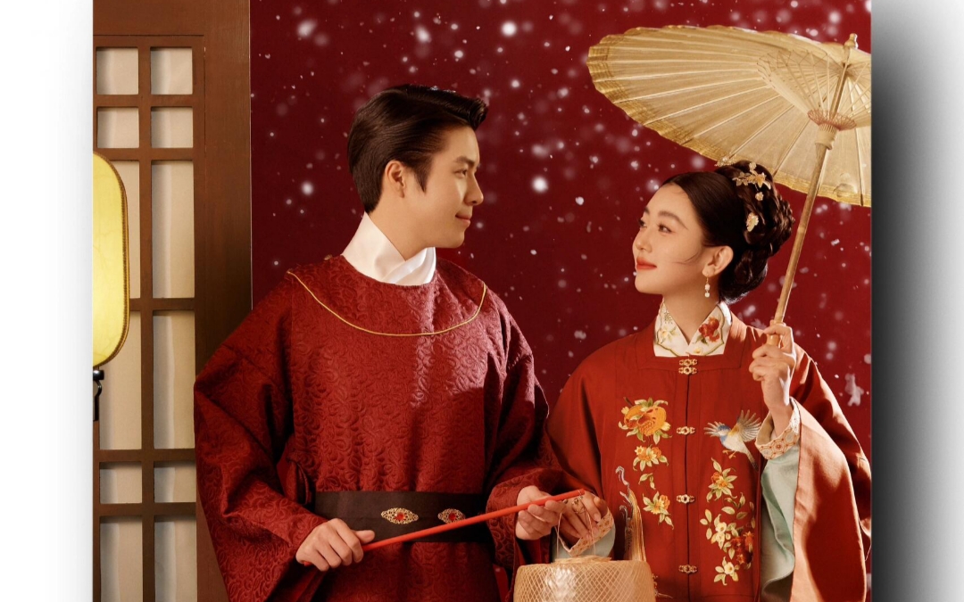 雪景明制汉服有多美？浪漫又唯美～长沙婚纱照|||