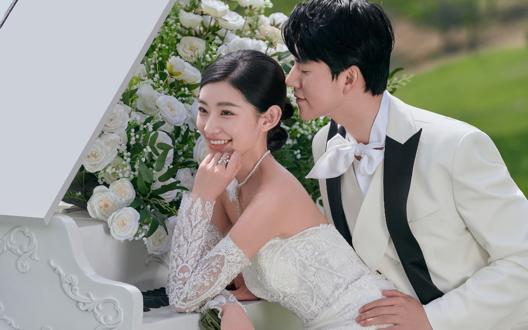 会反复爱上的韩式婚纱照