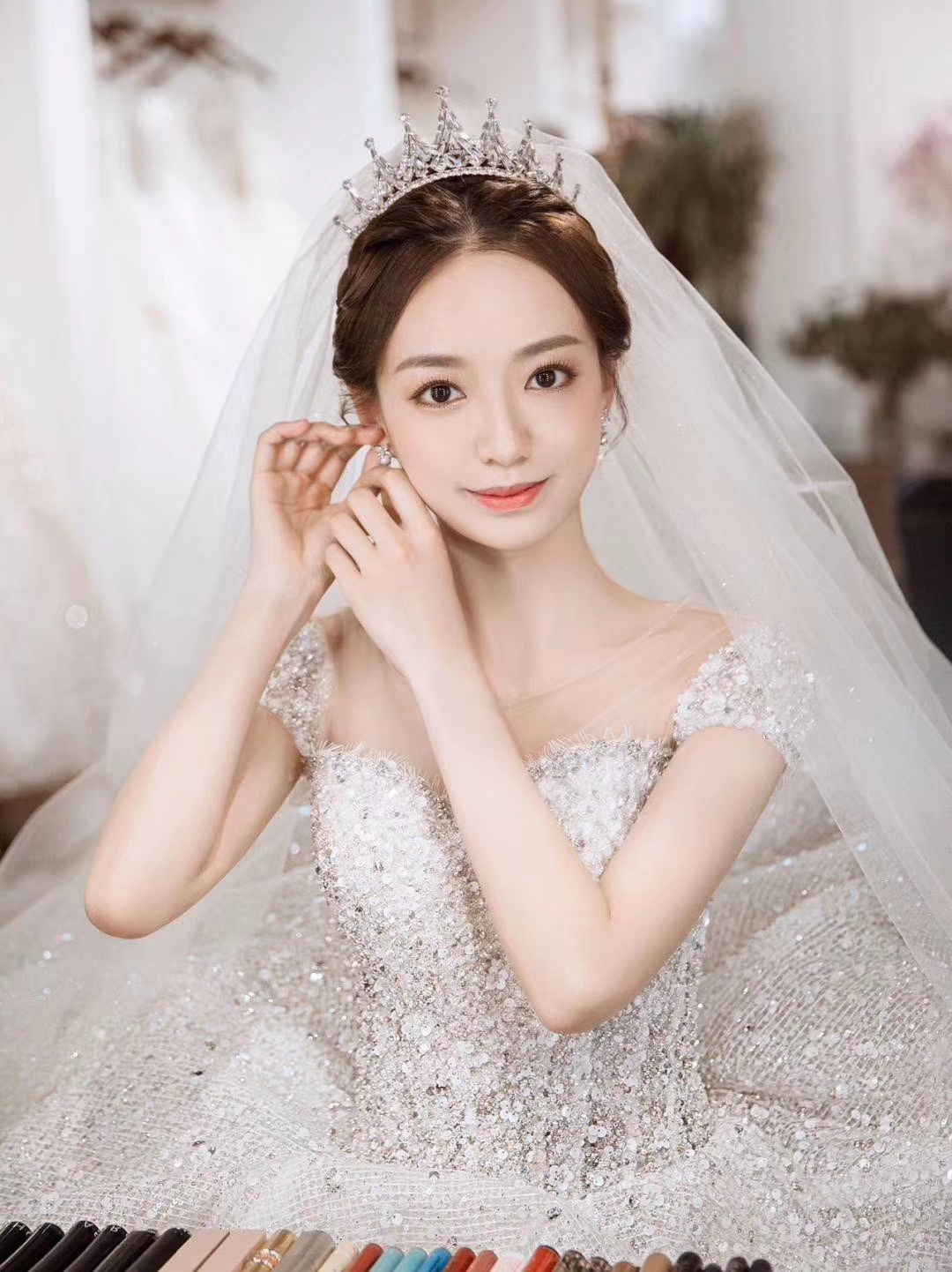姿深档半天跟妆2造型唯美简约妆容 送1伴娘妆