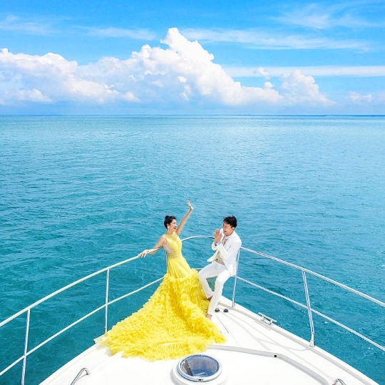 慕辰婚紗全球旅拍一一一豪華游艇照限時(shí)只需3999