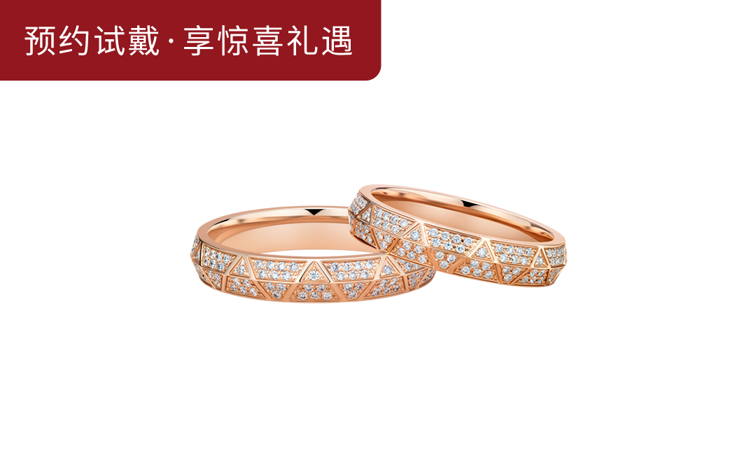 DR PARIS系列爱是永恒结婚对戒