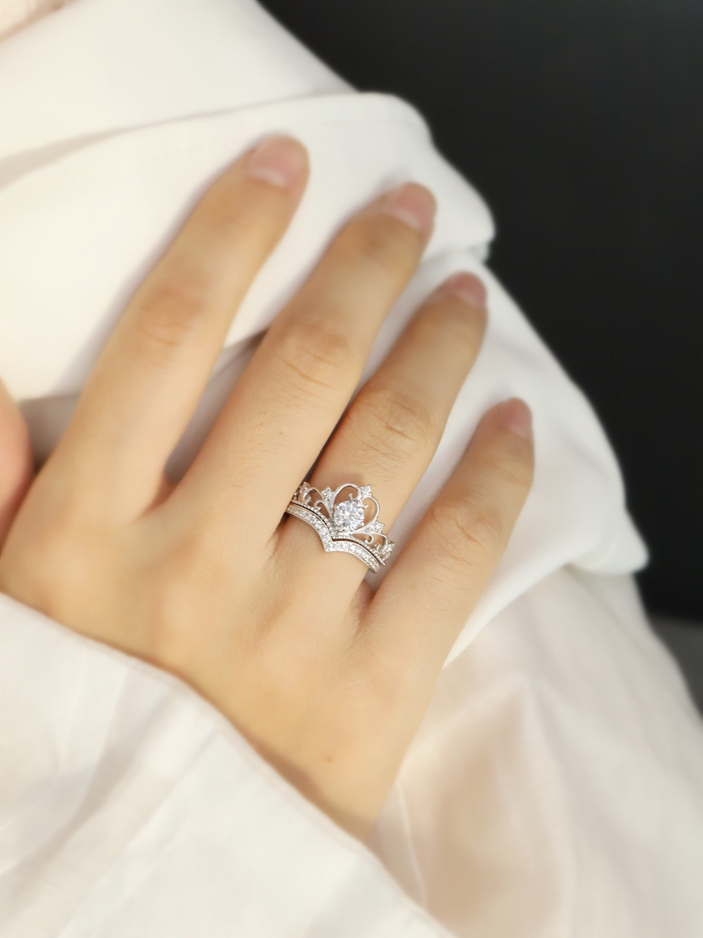 定制婚戒真的很香❗️小预算购买了大钻戒💍