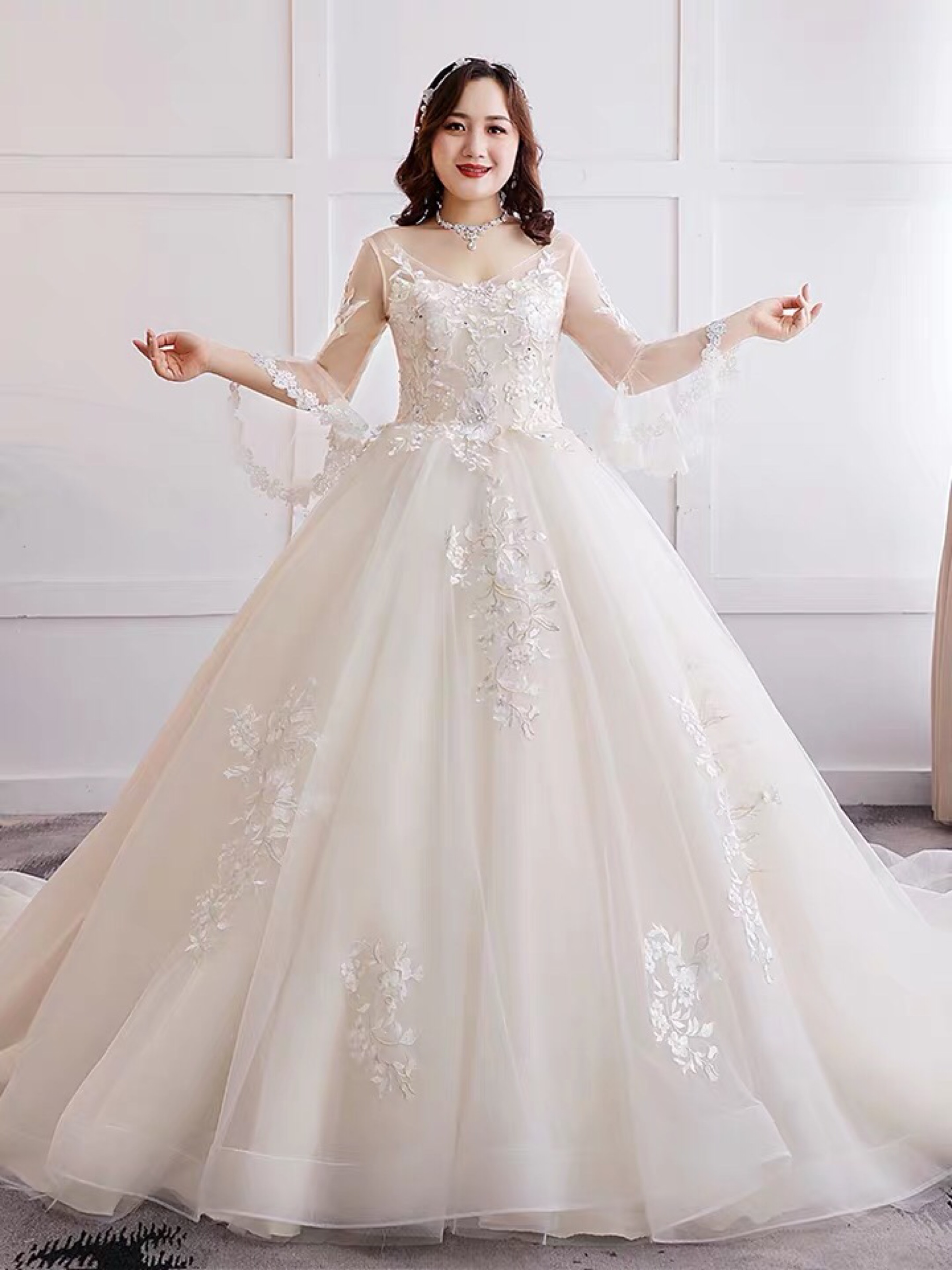 大码新娘在哪里？！你们结婚都选了怎么样的礼服呢？