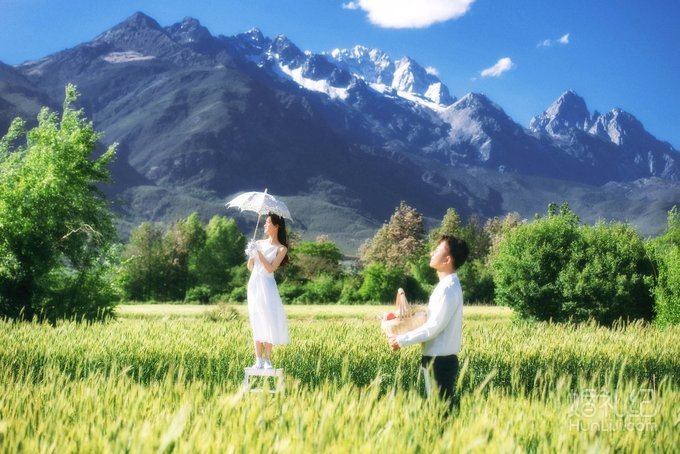 秒变童话公主，丽江旅拍美到犯规
