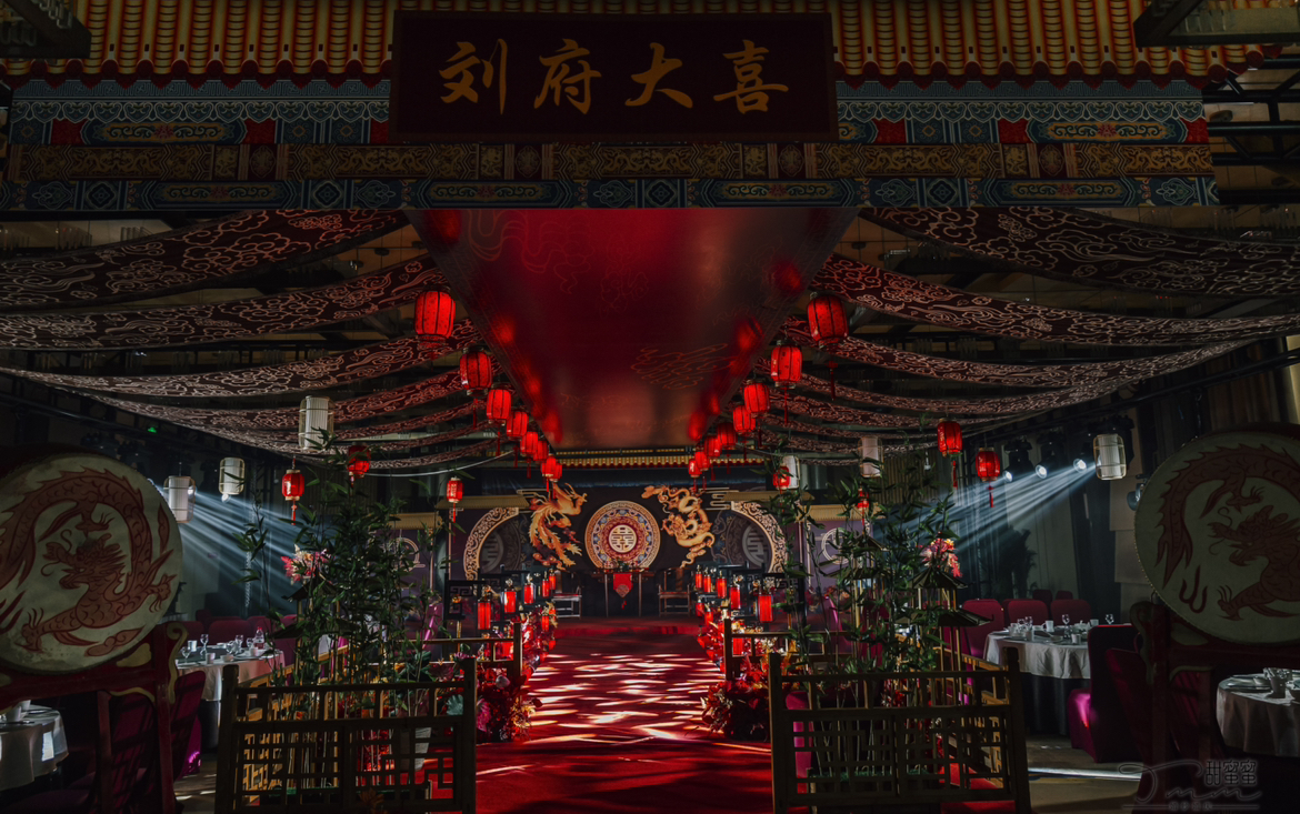 小预算·大场面｜中式十里红妆