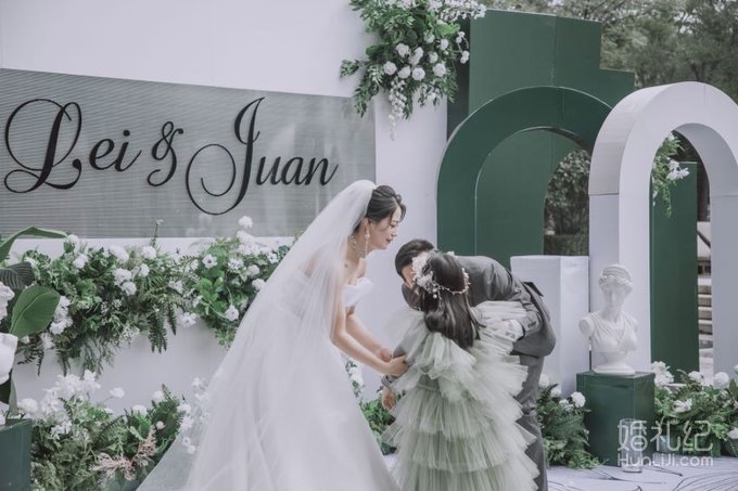 户外婚礼 婚礼当天之誓言 婚戒环节