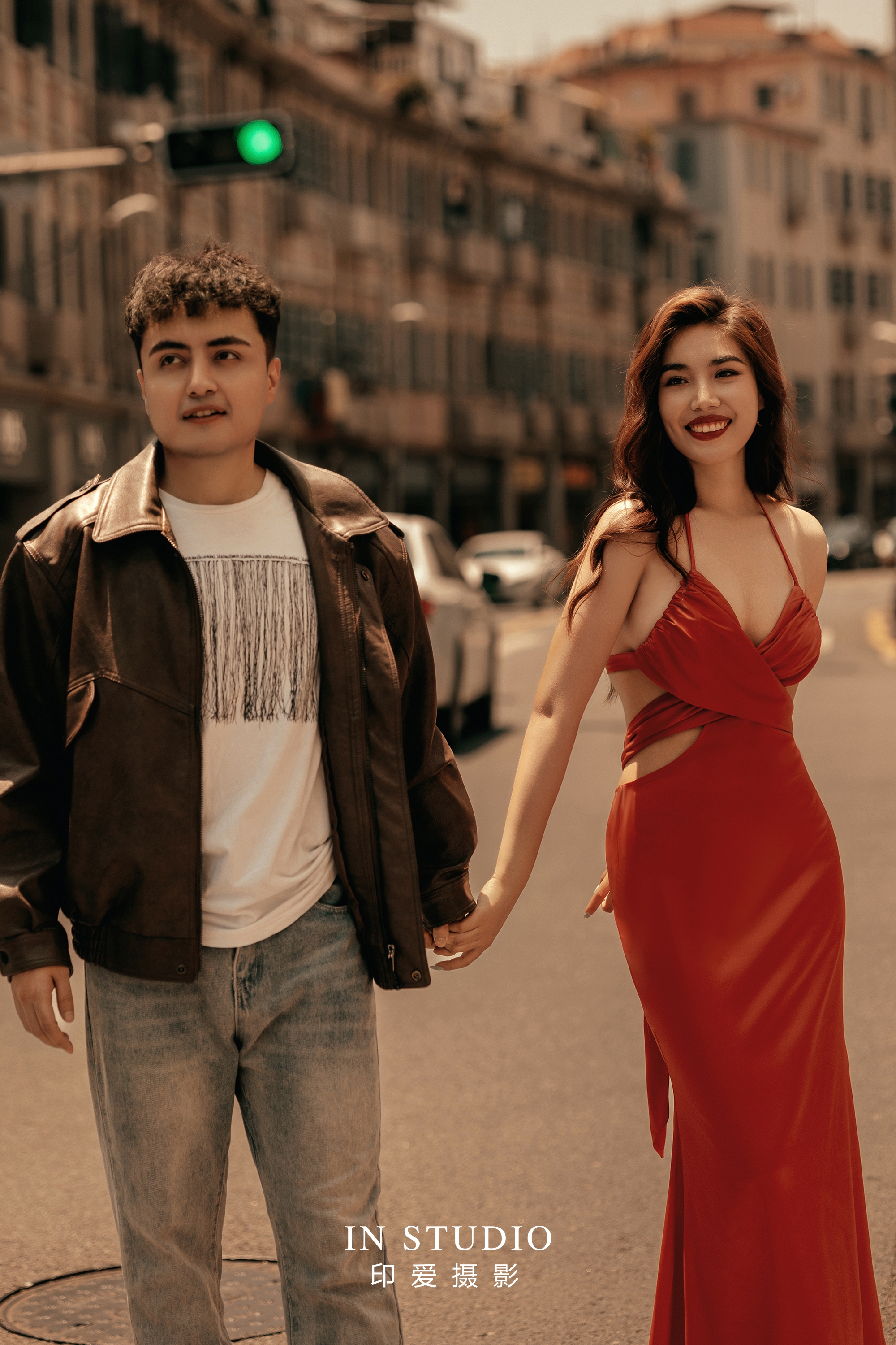 真的太爱这套时尚纪实又复古的婚纱照