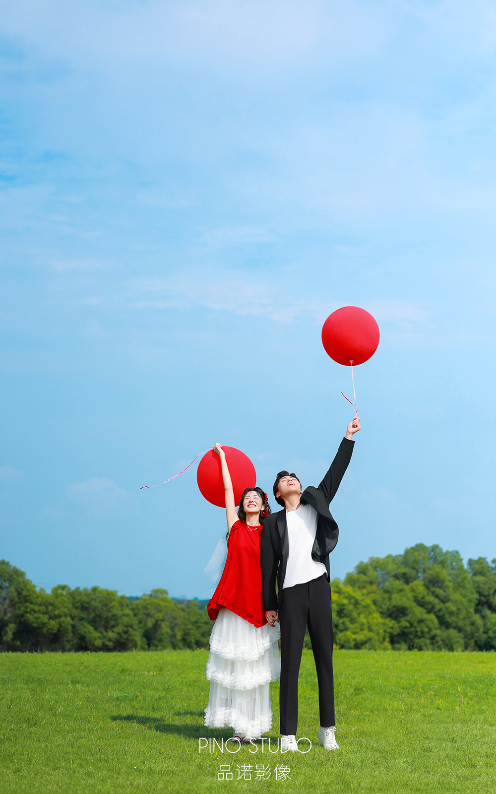 生命力喜嫁婚纱照