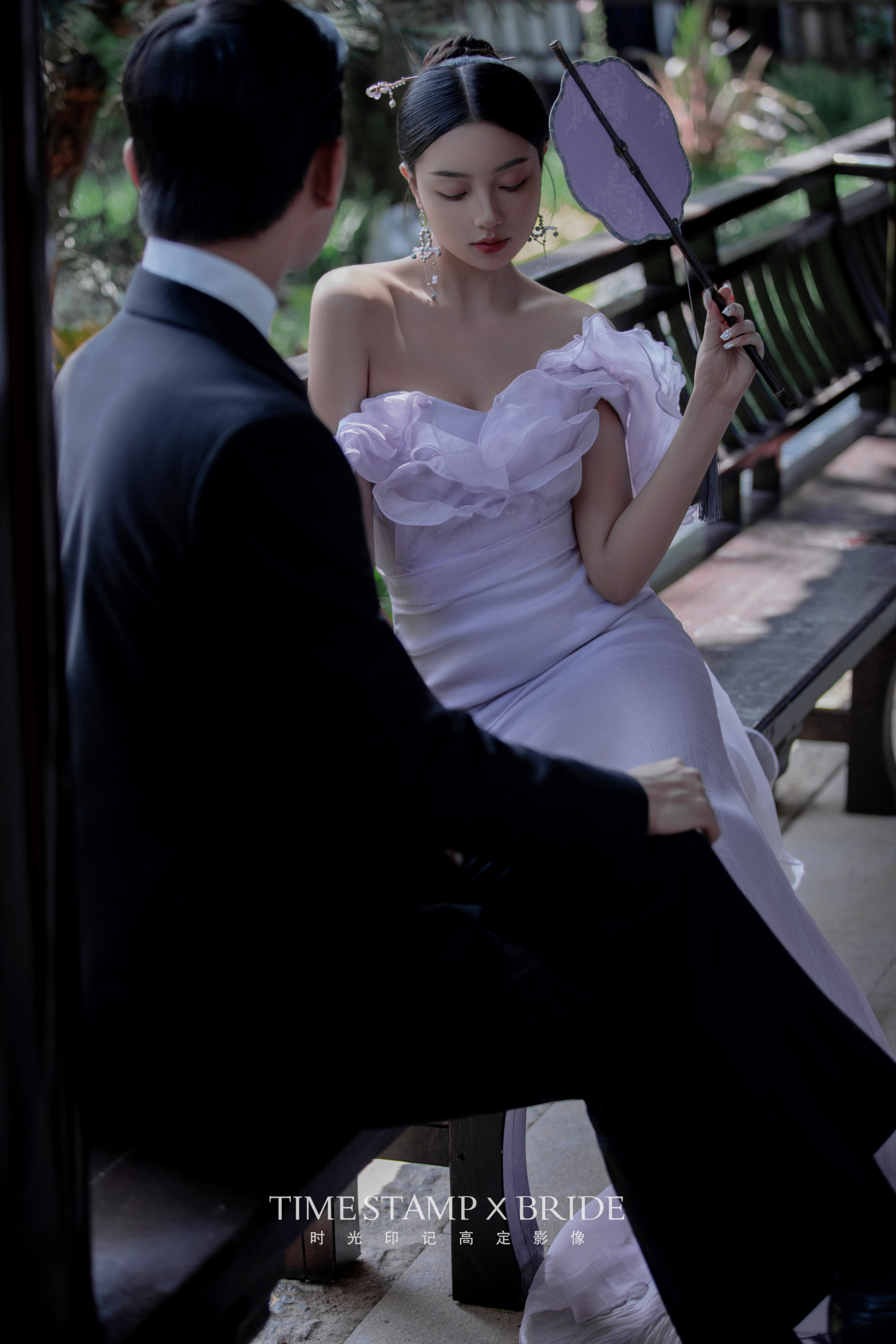 东方高级美学婚纱照，园林风新中式婚纱照！