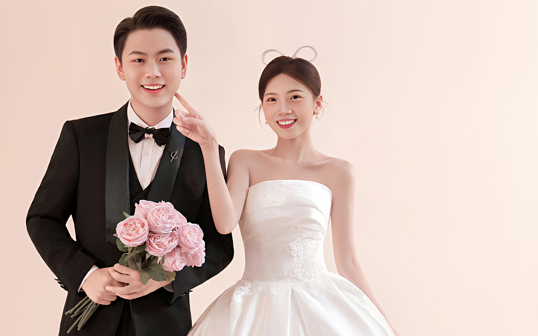 韓式奶油風(fēng)婚紗照～