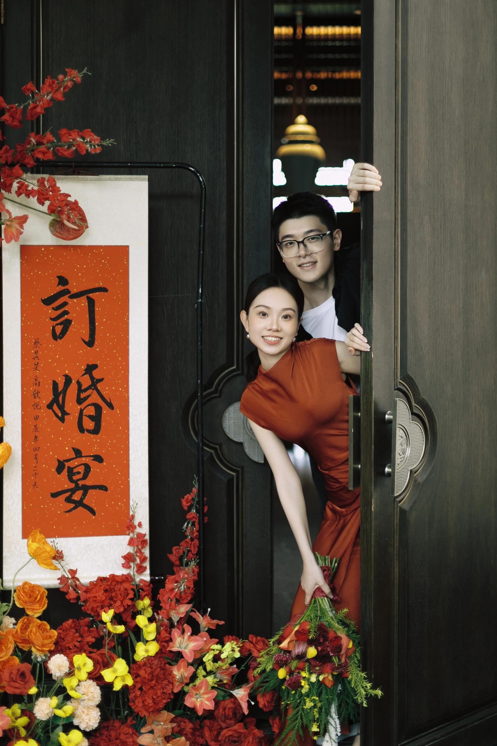 【訂婚宴/領(lǐng)證跟拍/寶寶宴】精修30張·妝+服