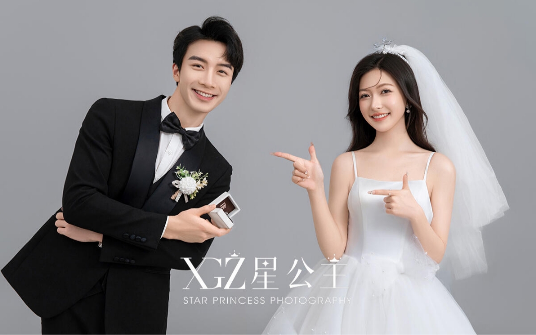 极简韩式婚纱照