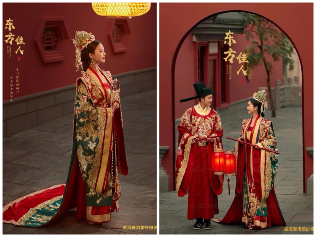 【3天2夜酒店】威海婚纱照10服10造-成品包邮