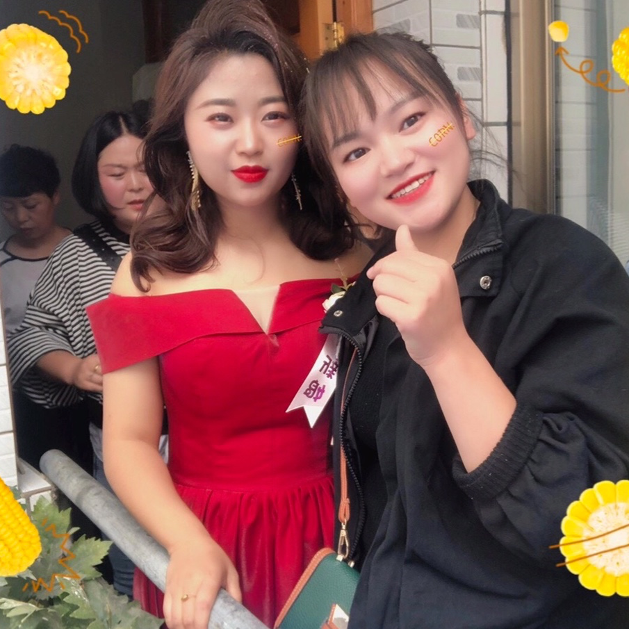 真实婚礼跟妆花絮～祝新婚快乐