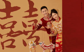 中式婚纱照 小众不撞款的新中式