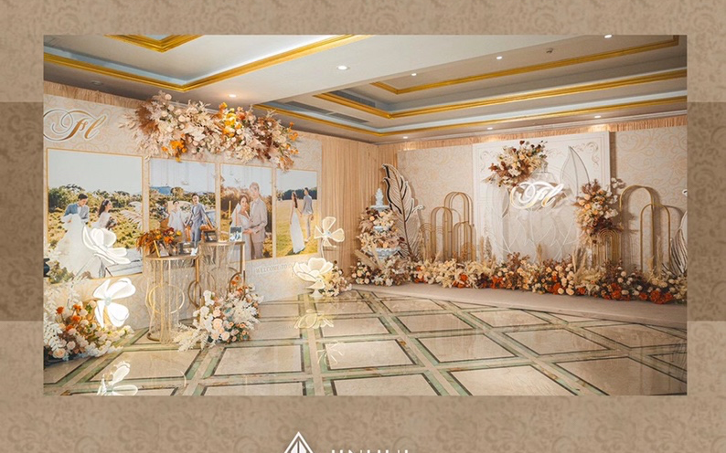 黄白ins婚礼-属于秋冬的颜色