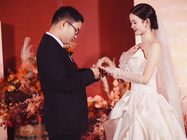 【愛(ài)諾婚禮】紅色復(fù)古色系，含四大金剛，年終優(yōu)惠