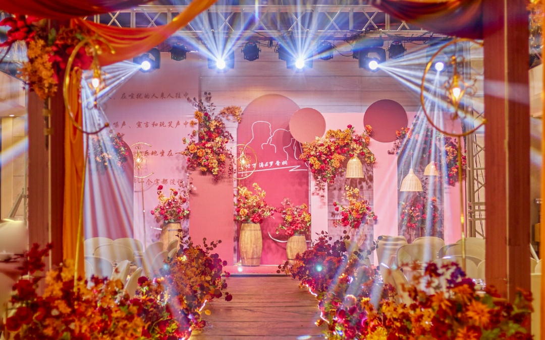 威丁婚礼——焦糖＋红色系