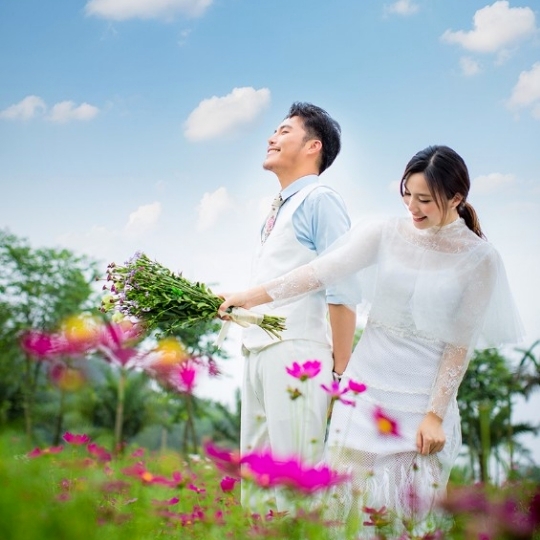 【五.一特价婚照】+蜀南花海风格自选