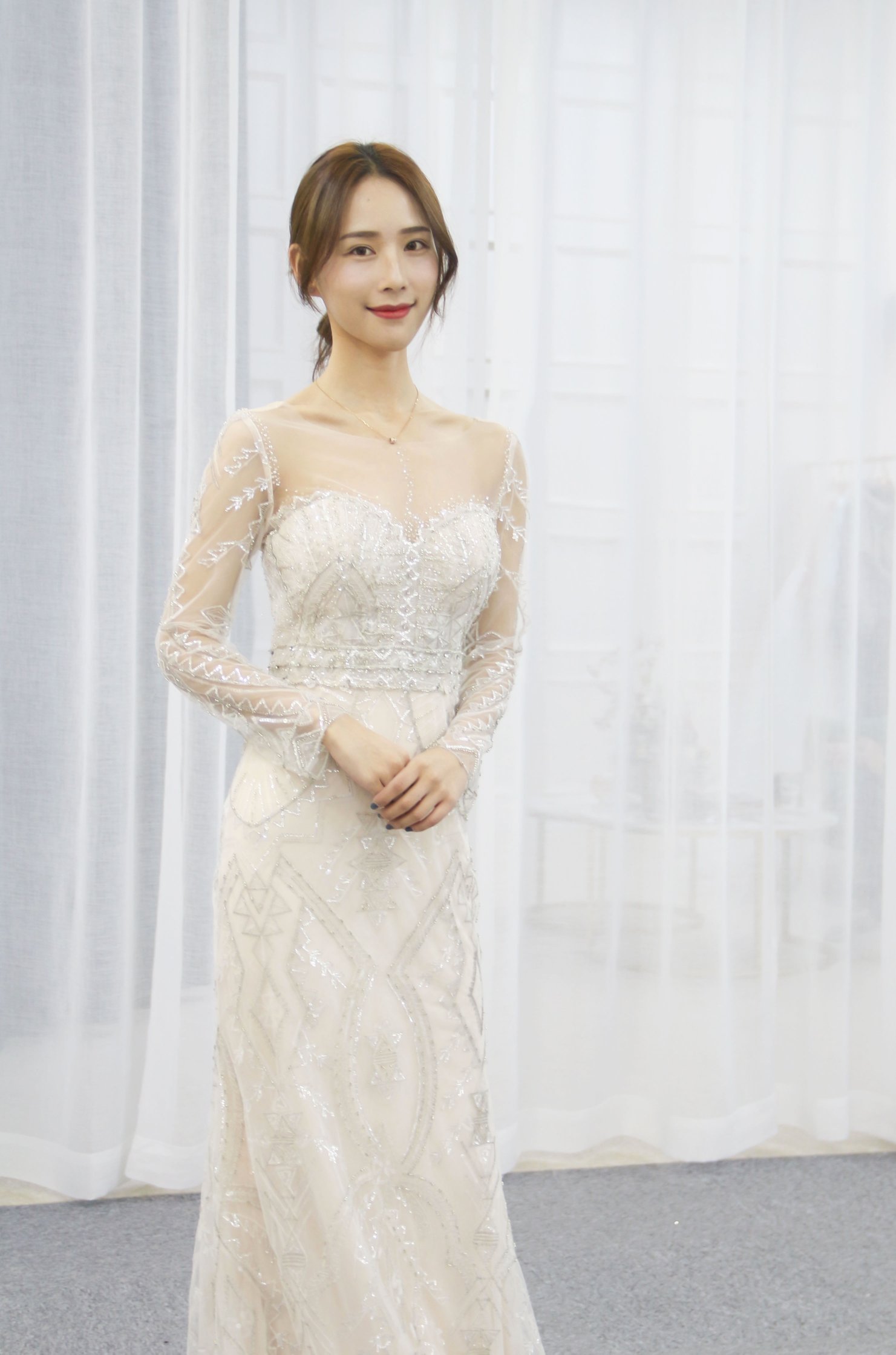 滨江宝藏婚纱店👰法式优雅感上身美爆了！