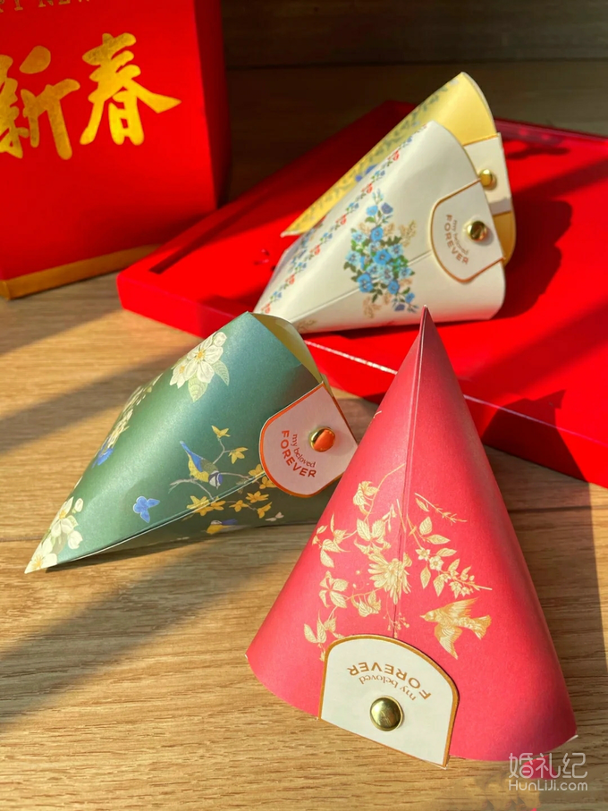 备婚日记｜婚礼伴手礼🎁中式复古喜糖盒