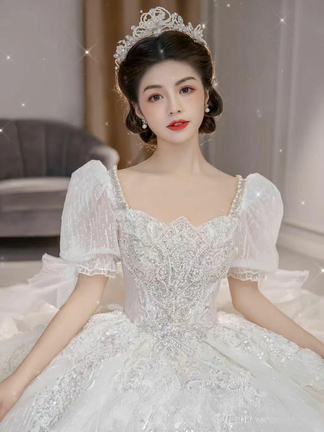 【高定区进口品牌婚纱】美到惊艳众人