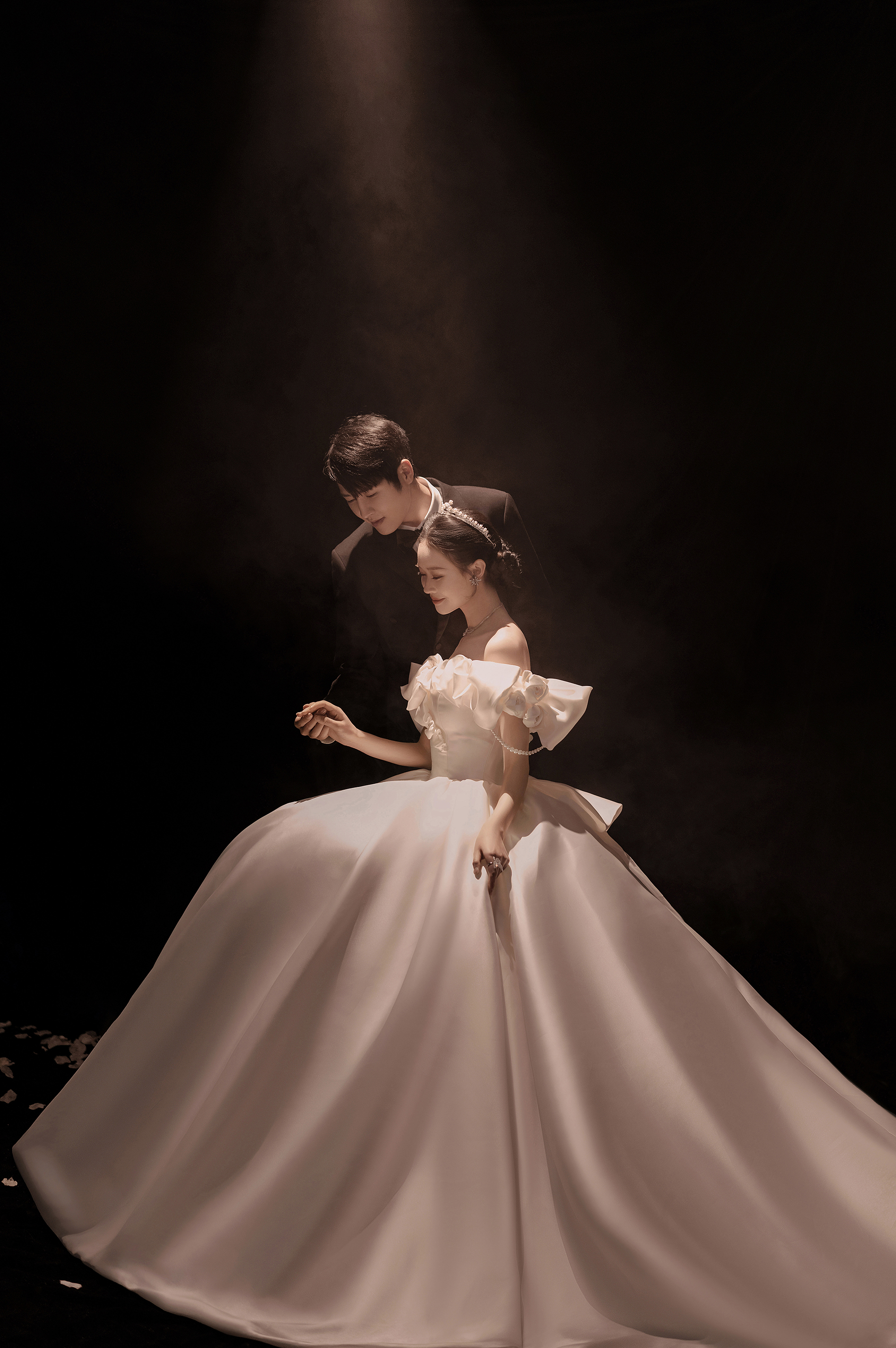 OMG!梦幻光影婚纱照真的太美了