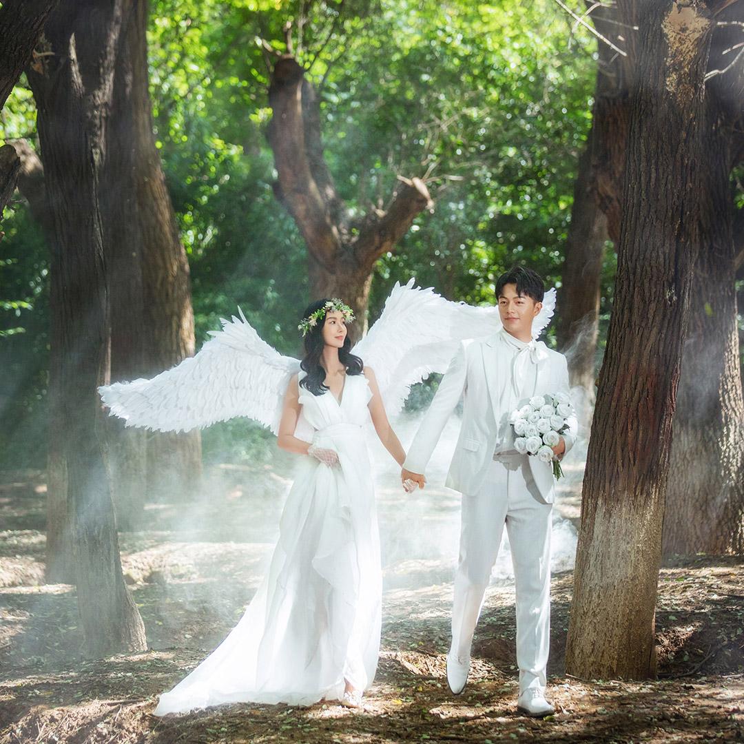 【草坪森系】自然浪漫婚纱照