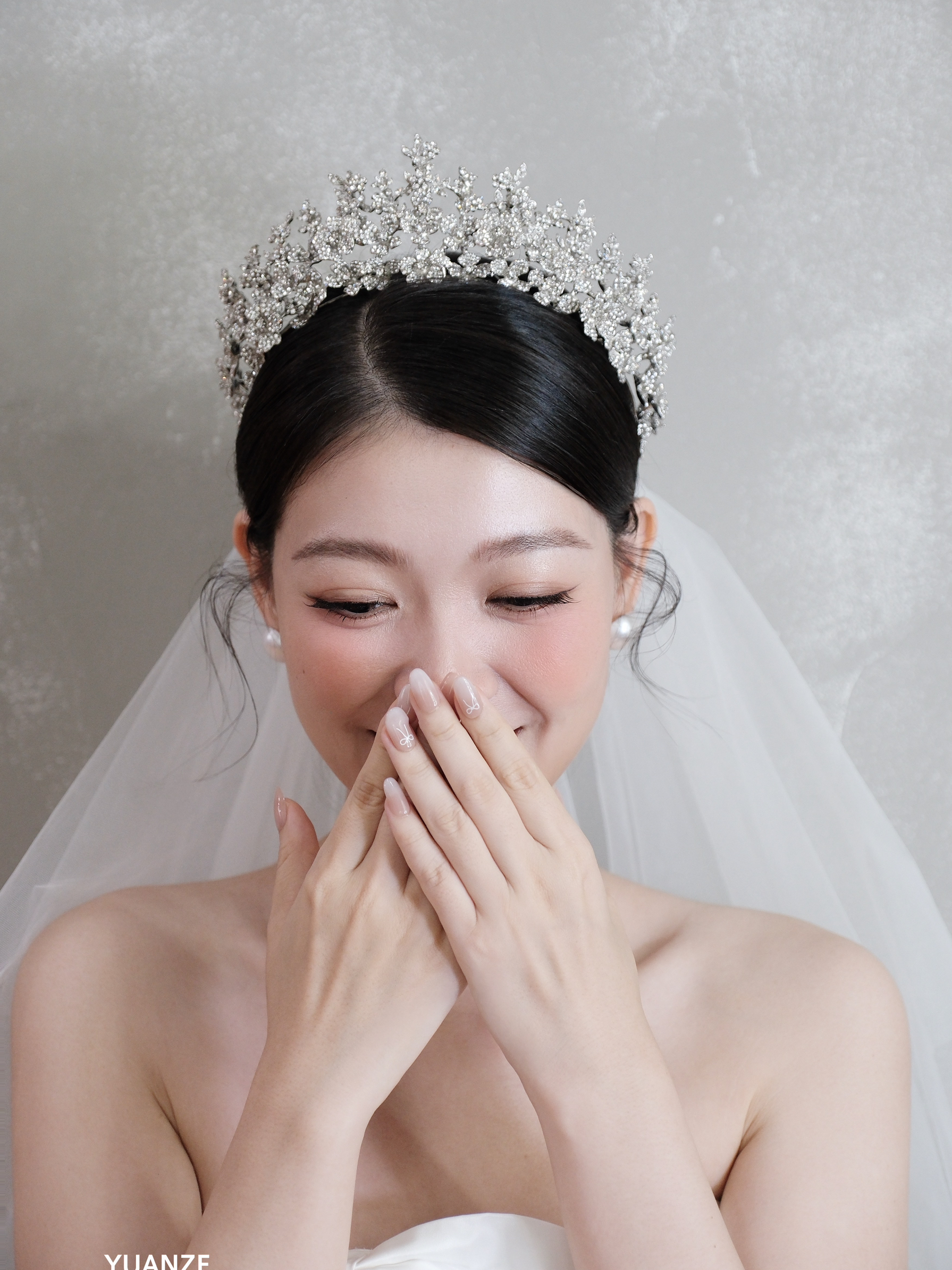 白纱新娘造型