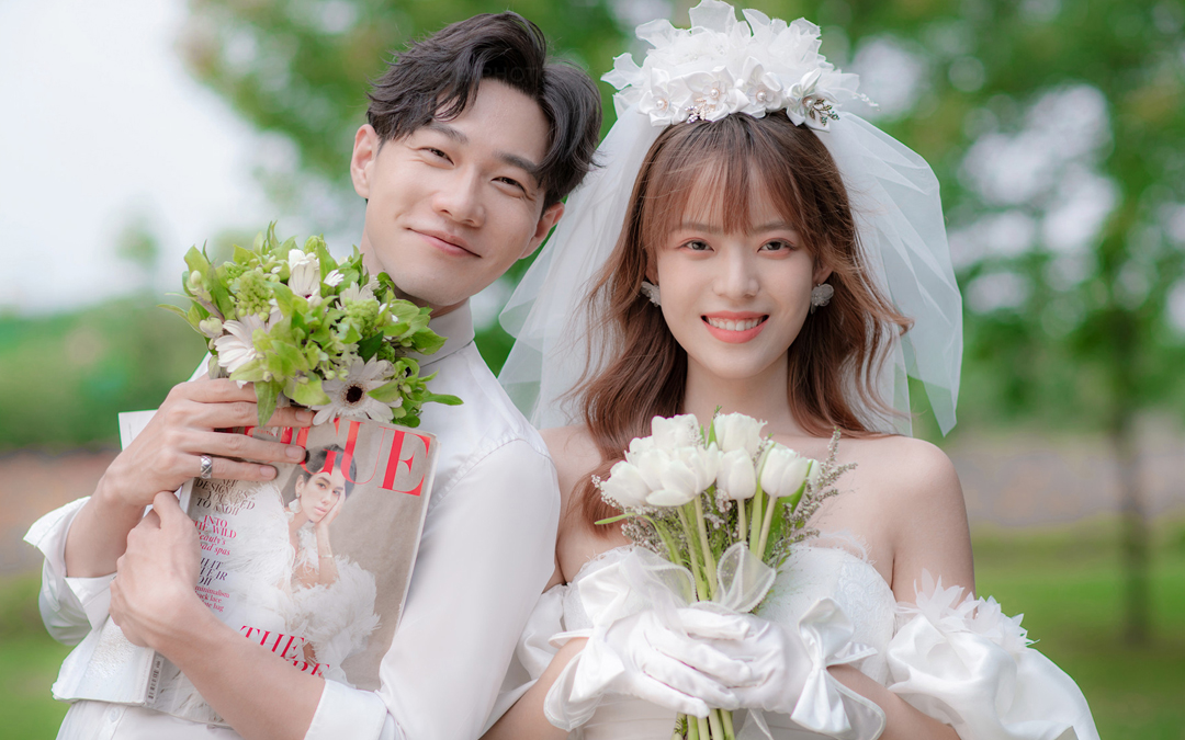 超高性价比婚纱照套餐丨文艺森系丨结婚照