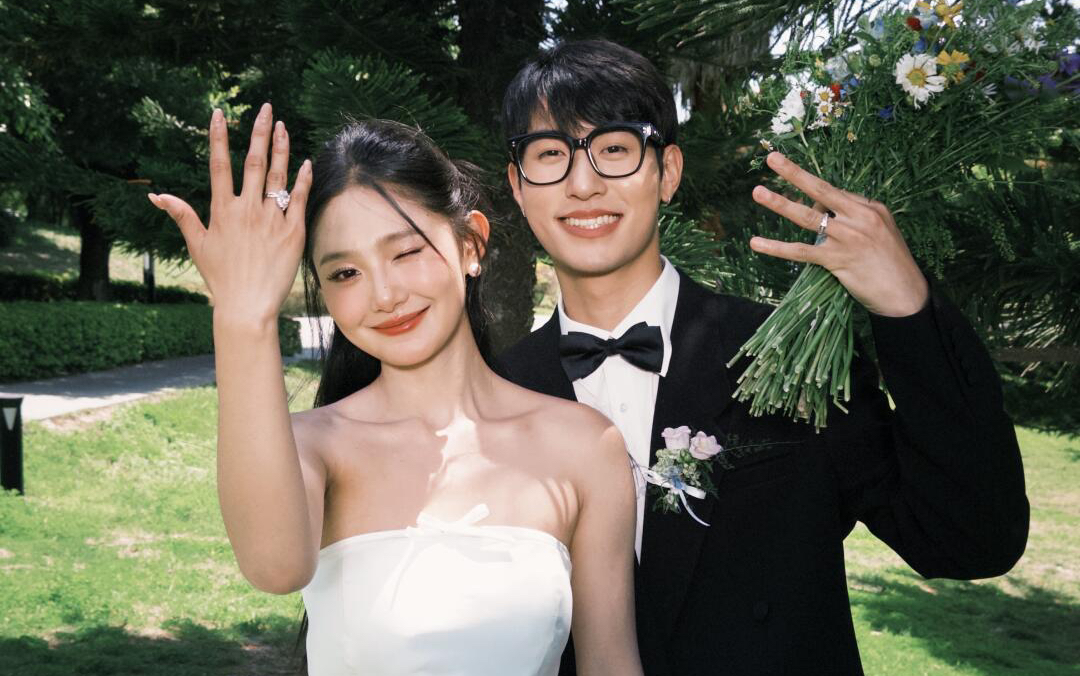 太爱我的婚纱照啦超级出片