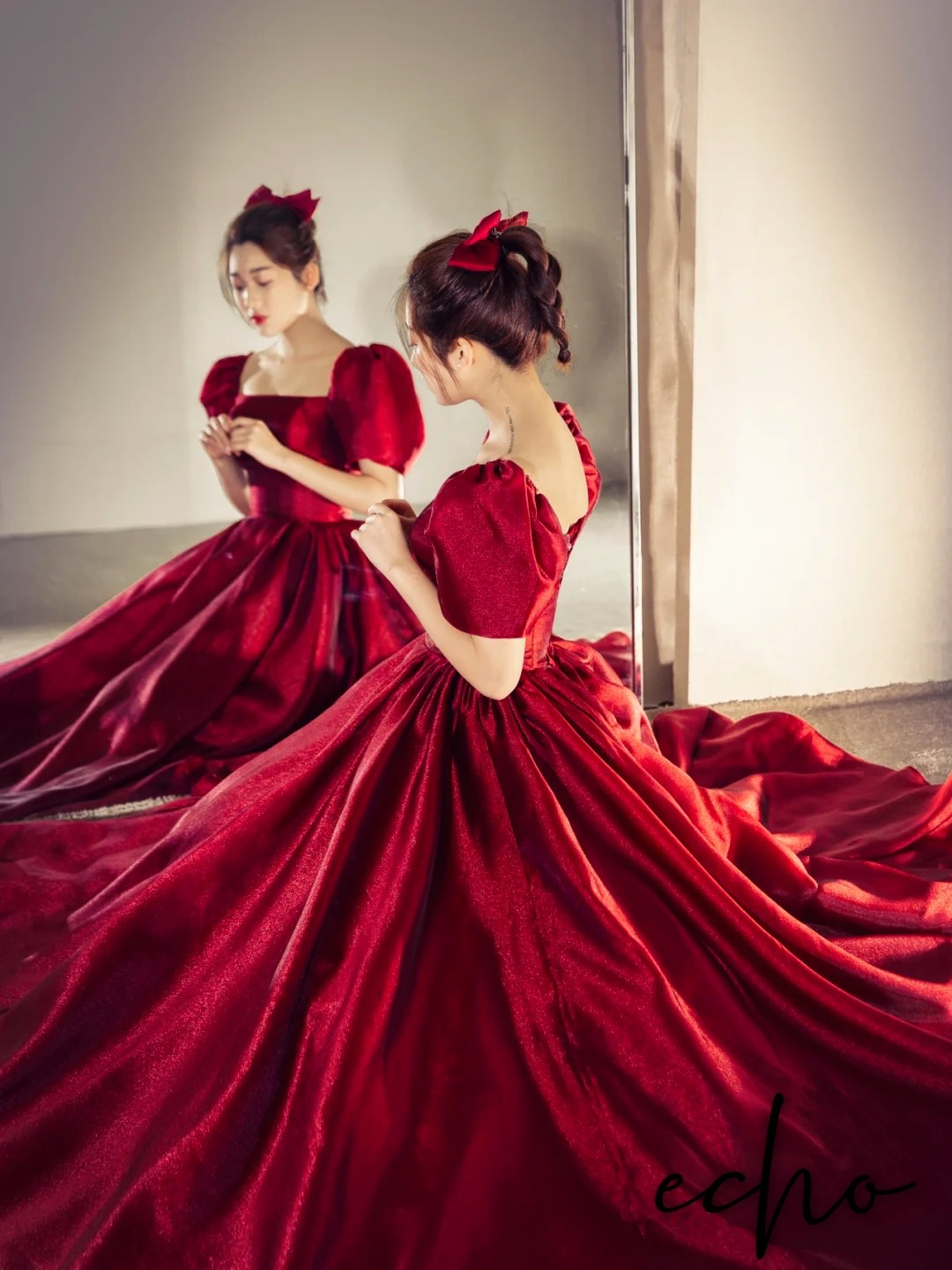 8套礼服 婚纱秀禾敬酒服伴娘服