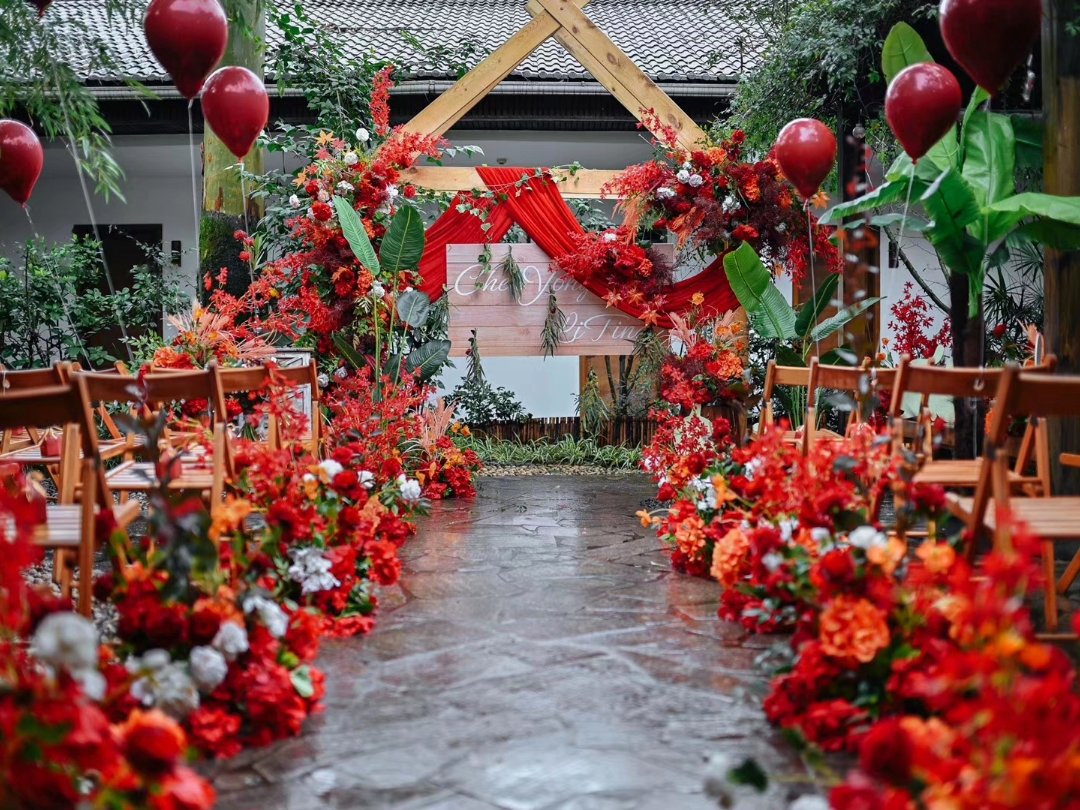 庭  院  高  端  婚  礼  