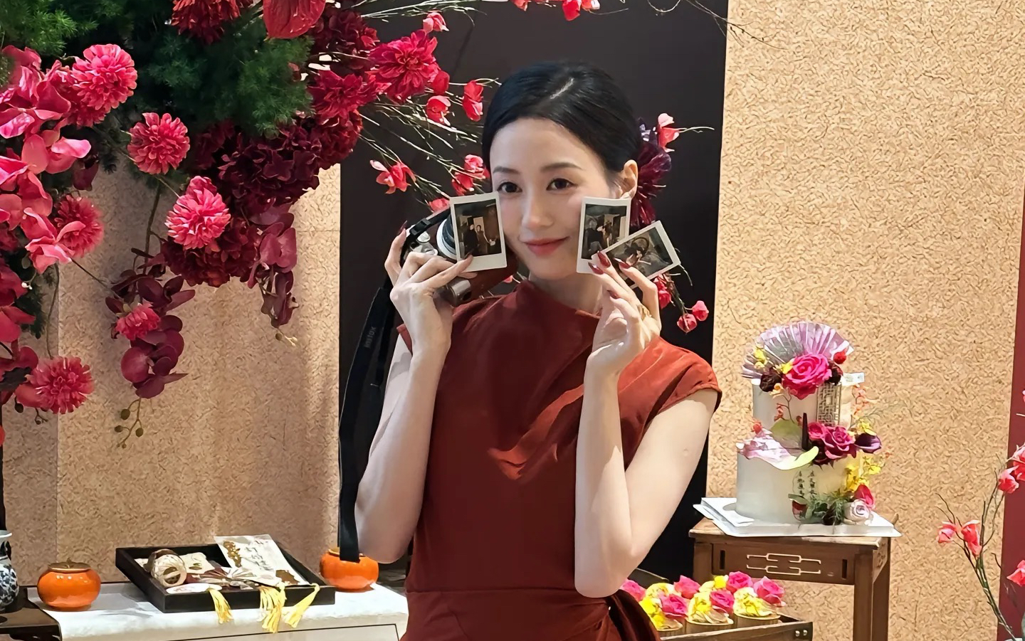 小预算新中式订婚布置