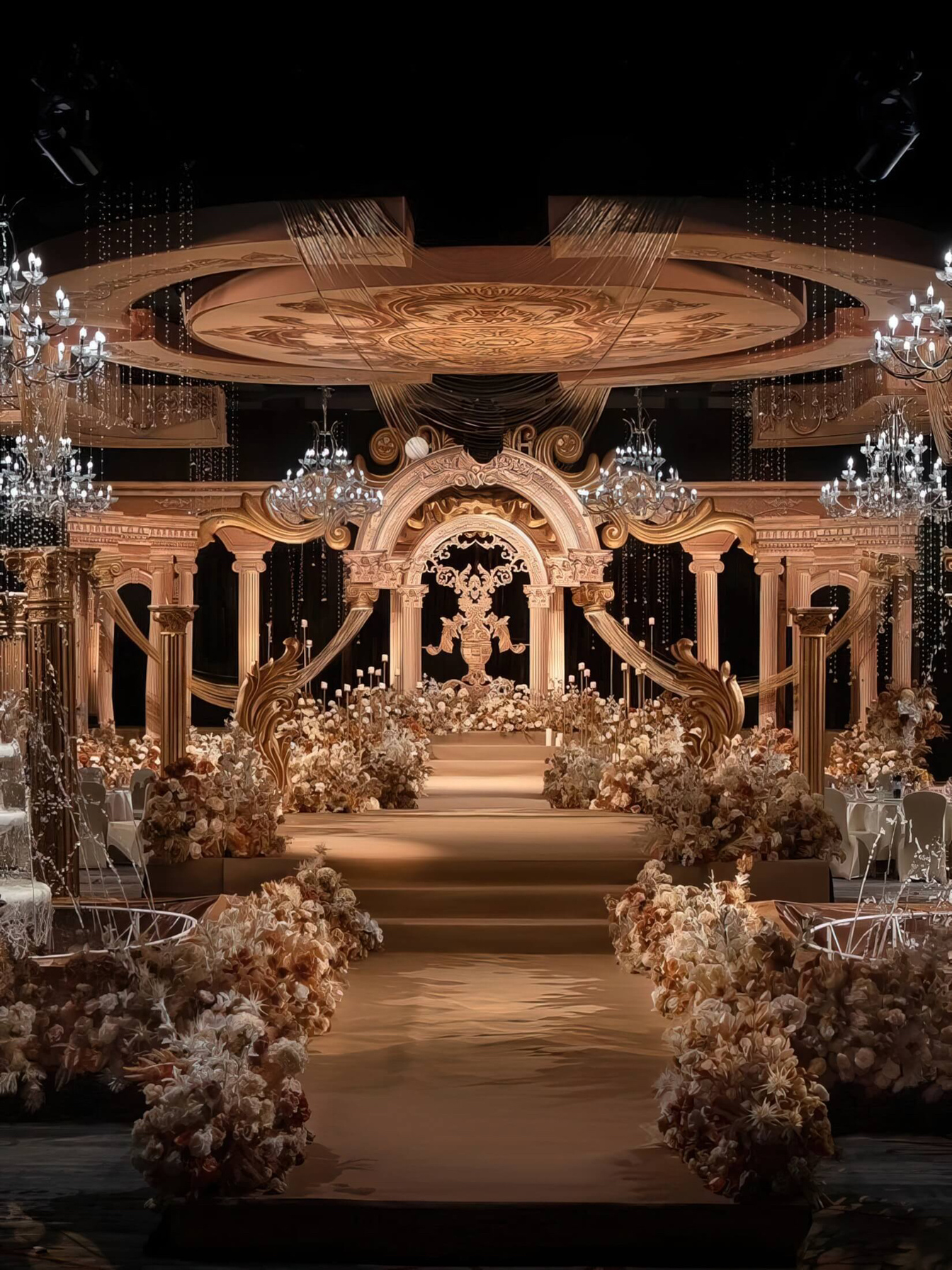 黑金色欧式婚礼