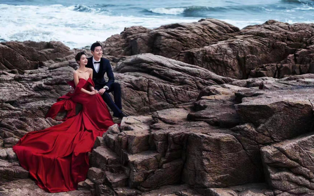 海景抢拍来纽约婚纱摄影给你不一样的婚纱照
