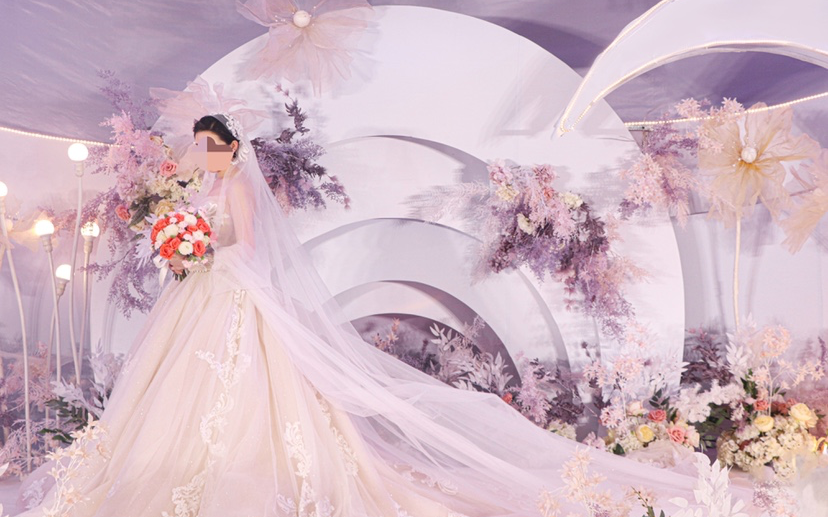 浪漫主义·法式紫色花园婚礼