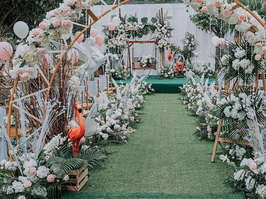 钜惠套系•农村小院大棚婚礼套餐