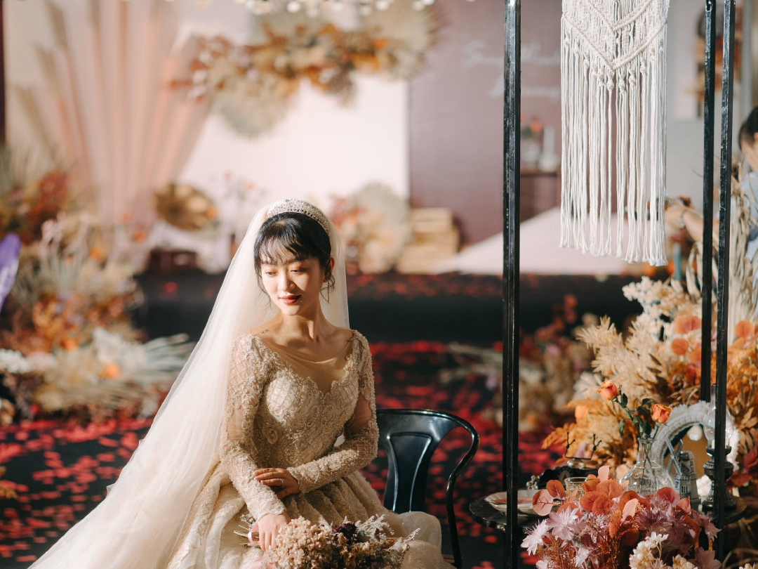 復古奶咖色【小預算】矮廳大氣婚禮【送主紗/秀禾】