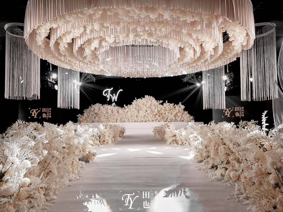 樱花海【田也婚礼蓝海御华3楼厅】