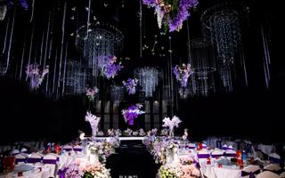 紫色韩式水晶婚礼